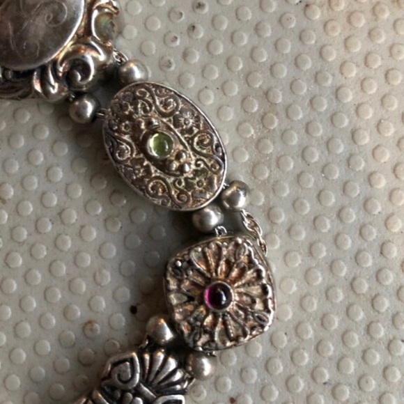 REAL RARE SHARAVESHK INDIA 925 SOLID BRACELET - Picture 2 of 6